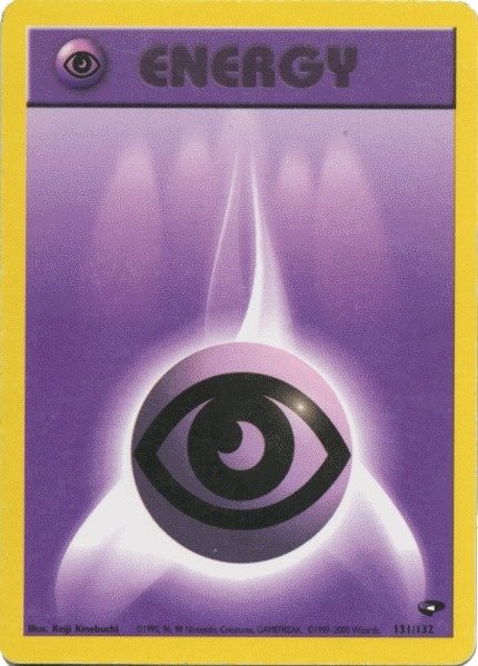 Psychic Energy (131/132) [Gym Challenge Unlimited] | Cracking-Singles