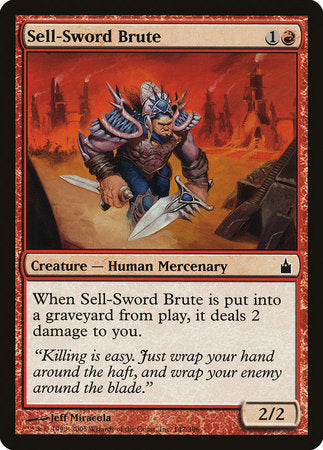 Sell-Sword Brute [Ravnica: City of Guilds] | Cracking-Singles