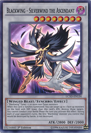 Blackwing - Silverwind the Ascendant [LC5D-EN134] Super Rare | Cracking-Singles