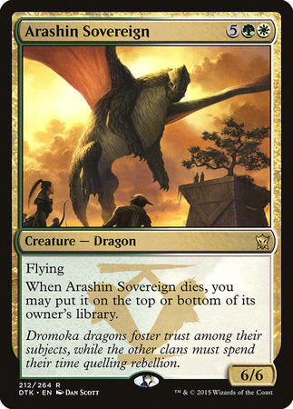 Arashin Sovereign [Dragons of Tarkir] | Cracking-Singles