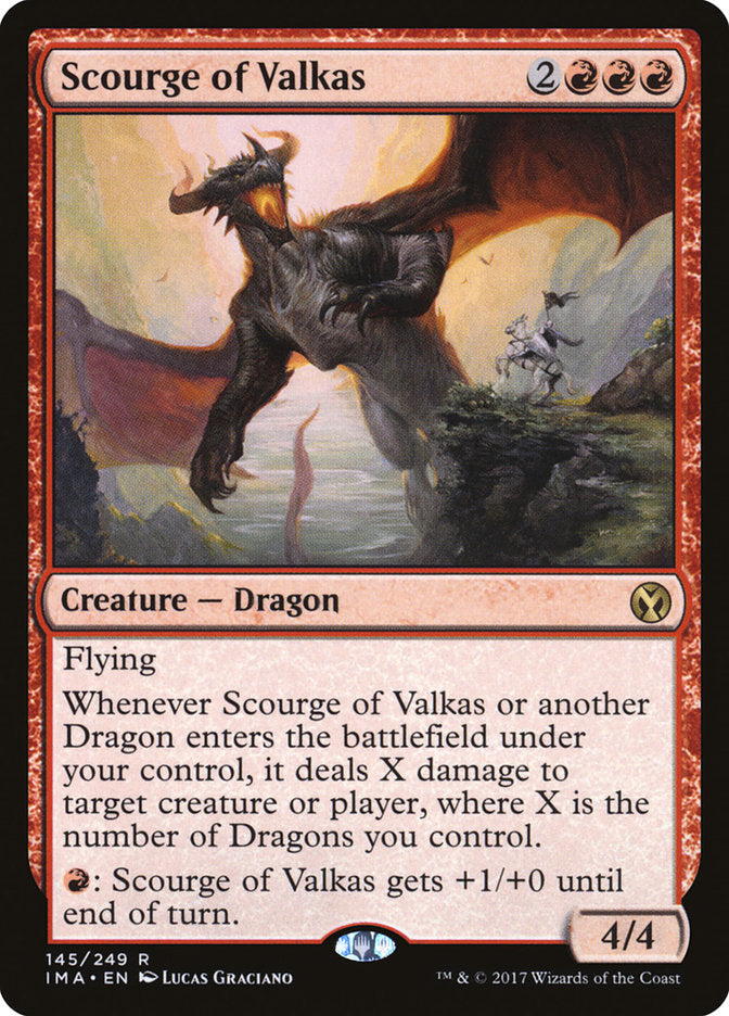 Scourge of Valkas [Iconic Masters] | Cracking-Singles