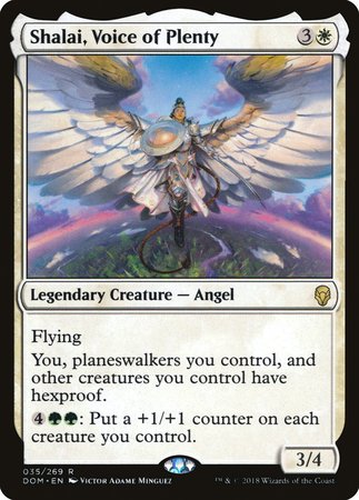 Shalai, Voice of Plenty [Dominaria] | Cracking-Singles