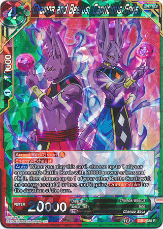 Champa and Beerus, Capricious Gods (DB1-088) [Dragon Brawl] | Cracking-Singles