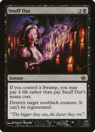 Snuff Out [Duel Decks: Garruk vs. Liliana] | Cracking-Singles