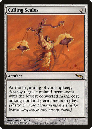 Culling Scales [Mirrodin] | Cracking-Singles