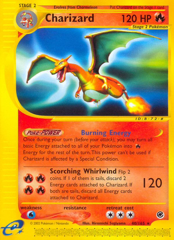 Charizard (40/165) [Expedition: Base Set] | Cracking-Singles