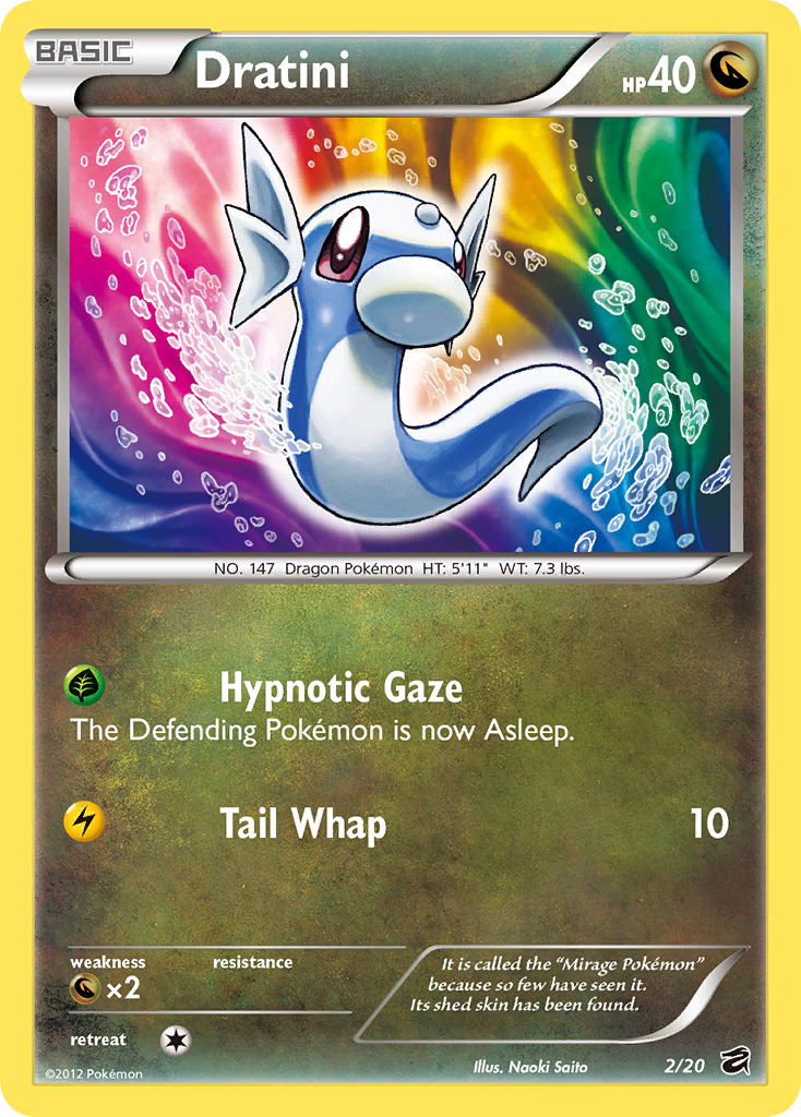 Dratini (2/20) [Black & White: Dragon Vault] | Cracking-Singles