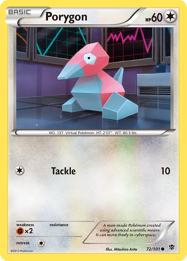 Porygon (72/101) [Black & White: Plasma Blast] | Cracking-Singles