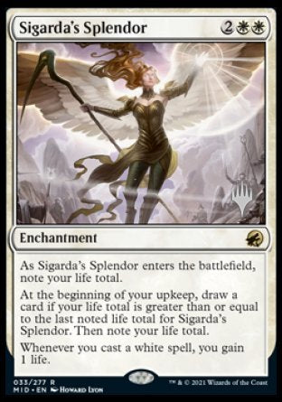 Sigarda's Splendor (Promo Pack) [Innistrad: Midnight Hunt Promos] | Cracking-Singles