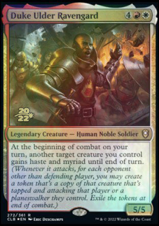 Duke Ulder Ravengard [Commander Legends: Battle for Baldur's Gate Prerelease Promos] | Cracking-Singles