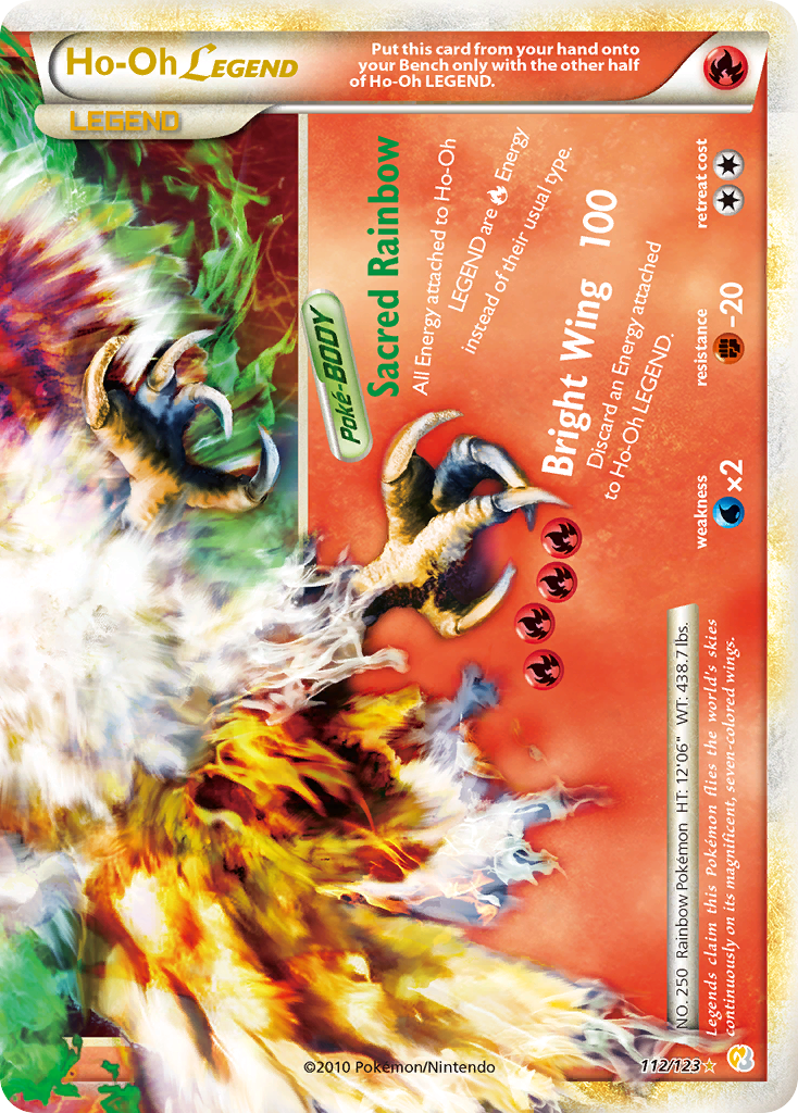 Ho-Oh LEGEND (112/123) [HeartGold & SoulSilver: Base Set] | Cracking-Singles