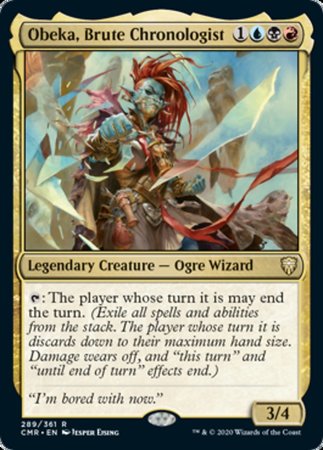 Obeka, Brute Chronologist [Commander Legends] | Cracking-Singles