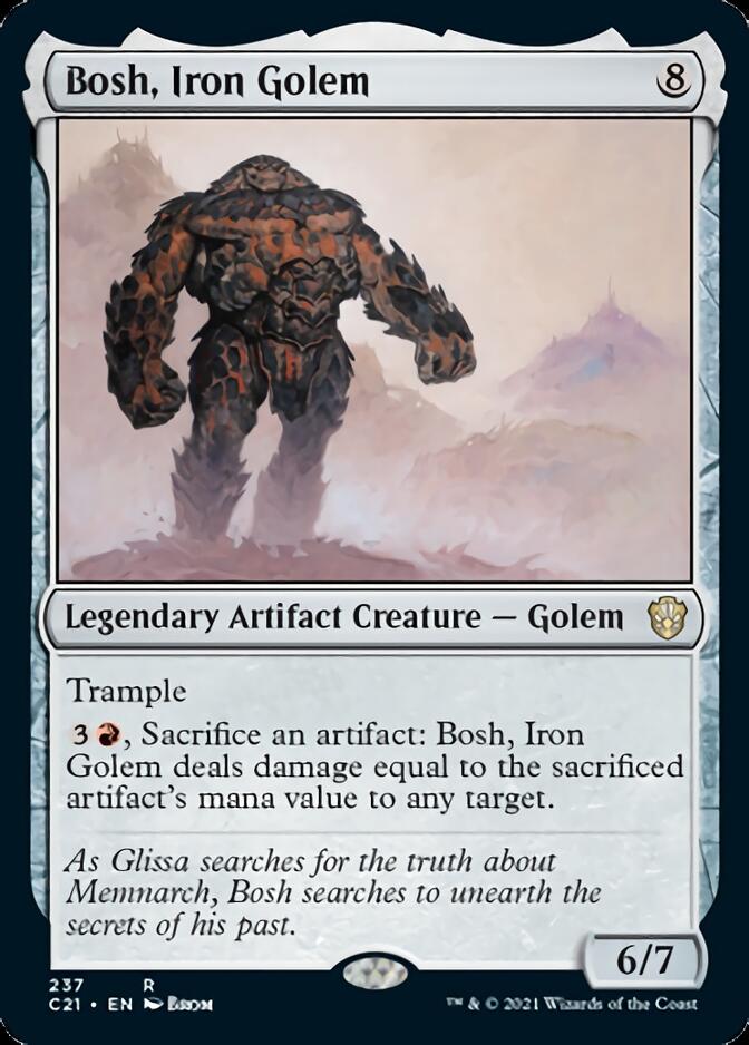 Bosh, Iron Golem [Commander 2021] | Cracking-Singles