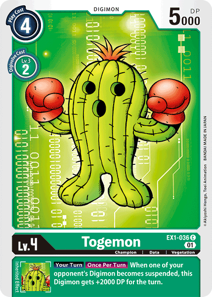 Togemon [EX1-036] [Classic Collection] | Cracking-Singles