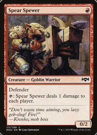 Spear Spewer [Ravnica Allegiance] | Cracking-Singles