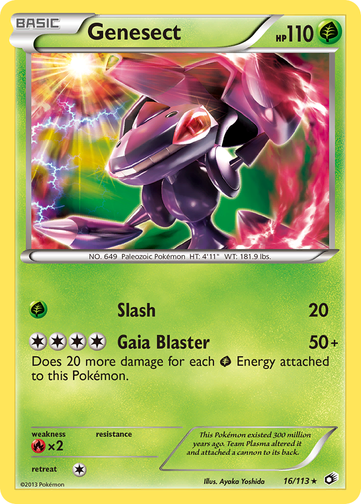 Genesect (16/113) [Black & White: Legendary Treasures] | Cracking-Singles