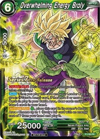 Overwhelming Energy Broly (Alt Art) [P-136] | Cracking-Singles