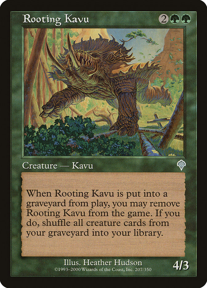 Rooting Kavu [Invasion] | Cracking-Singles