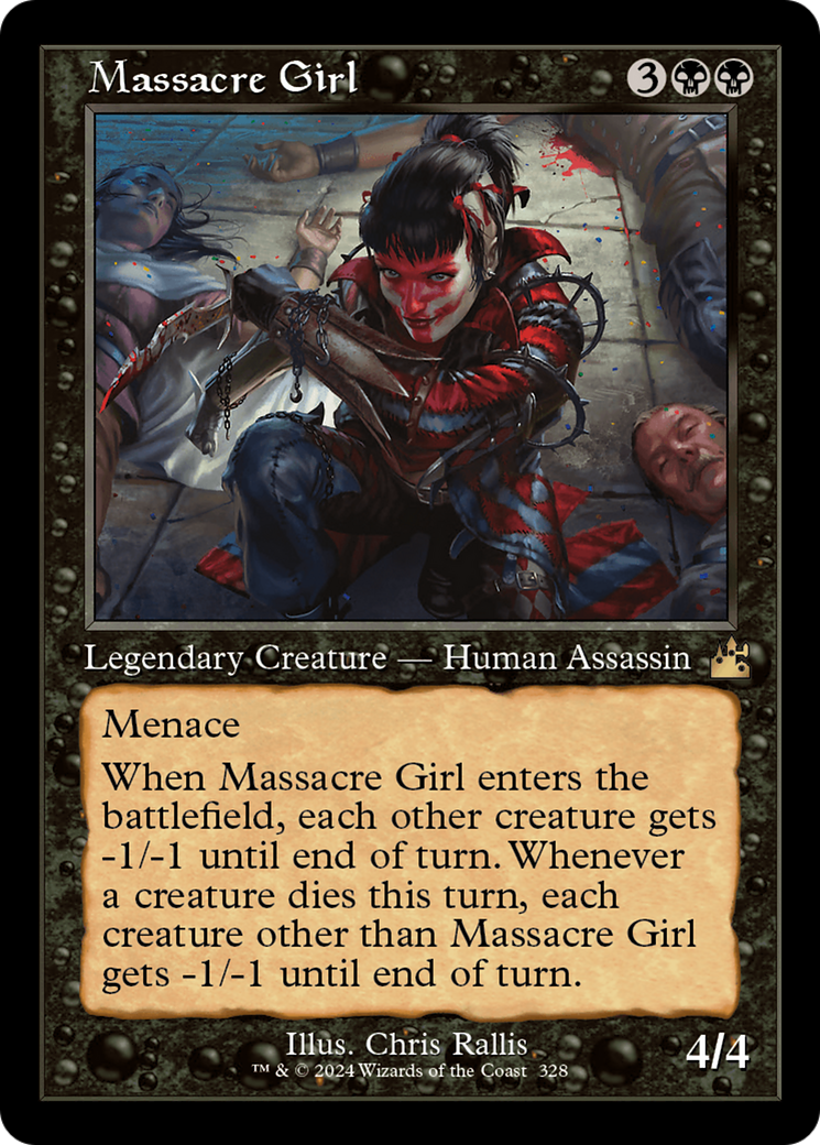 Massacre Girl (Retro) [Ravnica Remastered] | Cracking-Singles