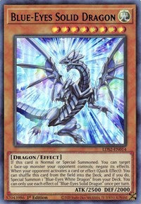 Blue-Eyes Solid Dragon (Blue) [LDS2-EN014] Ultra Rare | Cracking-Singles