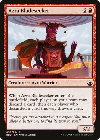 Azra Bladeseeker [Battlebond] | Cracking-Singles