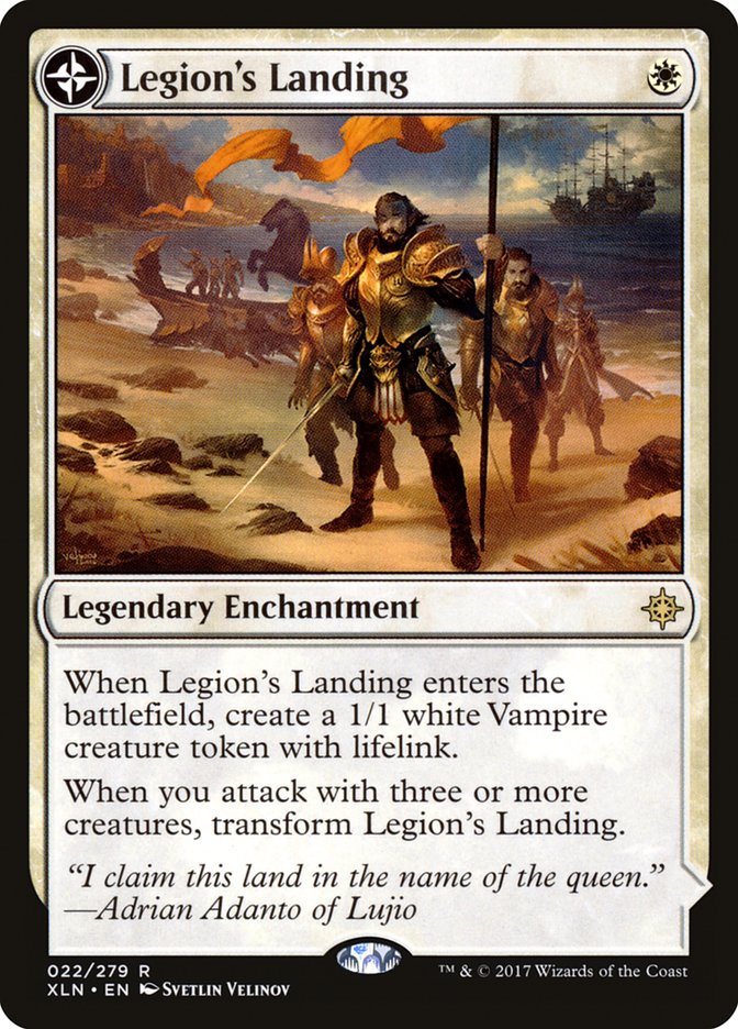 Legion's Landing // Adanto, the First Fort [Ixalan] | Cracking-Singles