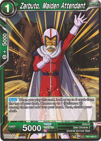 Zarbuto, Maiden Attendant [TB1-060] | Cracking-Singles