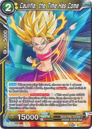 Caulifla, the Time Has Come [BT9-062] | Cracking-Singles