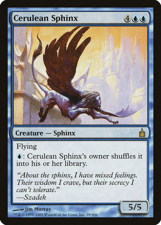 Cerulean Sphinx [Ravnica: City of Guilds] | Cracking-Singles