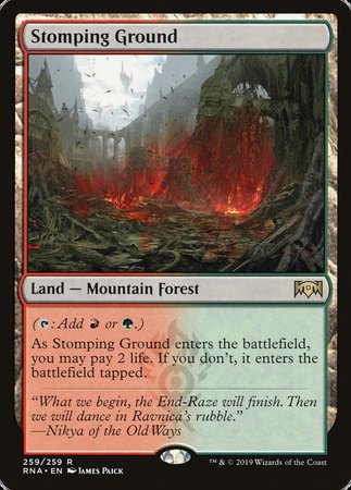 Stomping Ground [Ravnica Allegiance] | Cracking-Singles