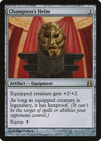 Champion's Helm [Commander 2011] | Cracking-Singles