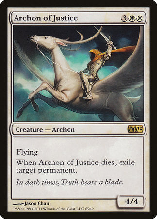 Archon of Justice [Magic 2012] | Cracking-Singles