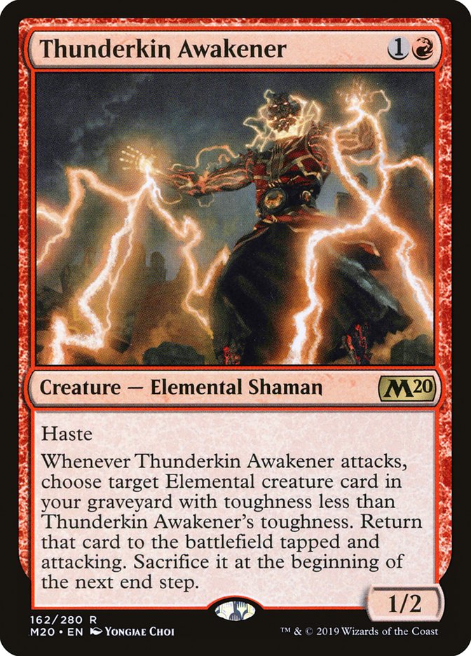 Thunderkin Awakener [Core Set 2020] | Cracking-Singles