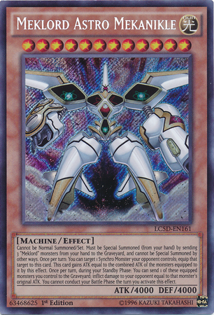 Meklord Astro Mekanikle [LC5D-EN161] Secret Rare | Cracking-Singles