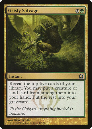 Grisly Salvage [Return to Ravnica] | Cracking-Singles