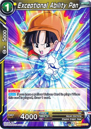 Exceptional Ability Pan [BT11-110] | Cracking-Singles