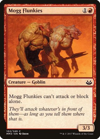 Mogg Flunkies [Modern Masters 2017] | Cracking-Singles