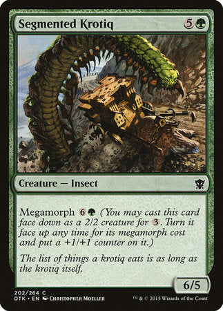 Segmented Krotiq [Dragons of Tarkir] | Cracking-Singles