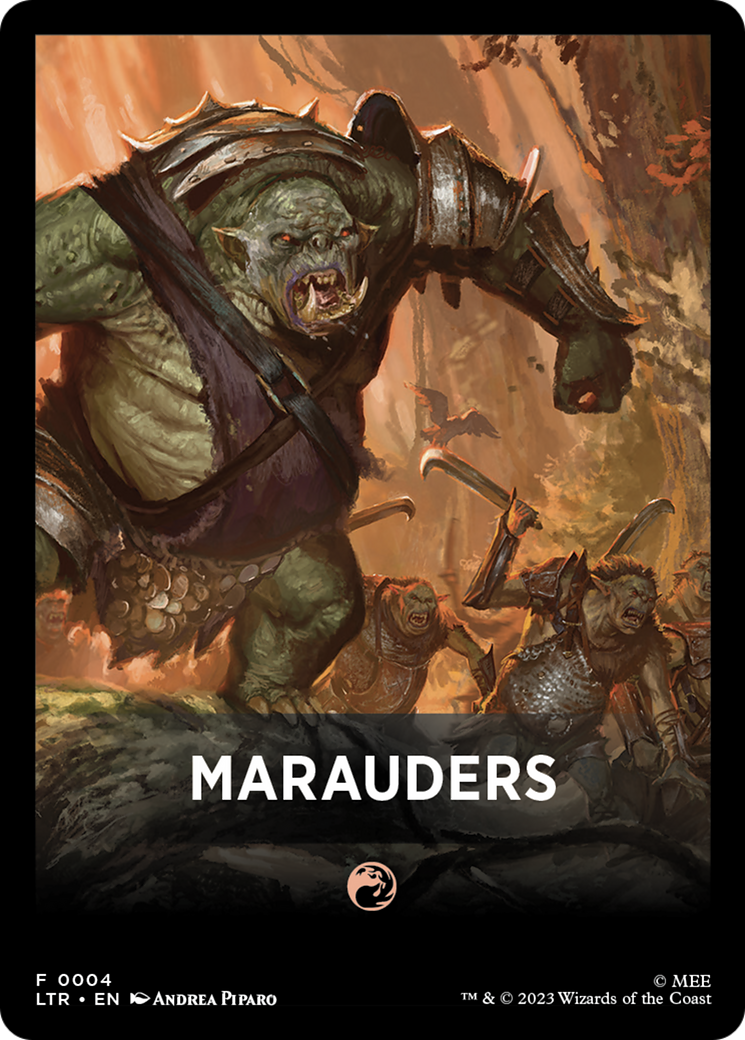 Marauders Theme Card [The Lord of the Rings: Tales of Middle-Earth Tokens] | Cracking-Singles