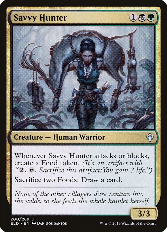 Savvy Hunter [Throne of Eldraine] | Cracking-Singles