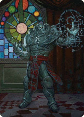 Karn, Living Legacy Art Card 2 [Dominaria United Art Series] | Cracking-Singles