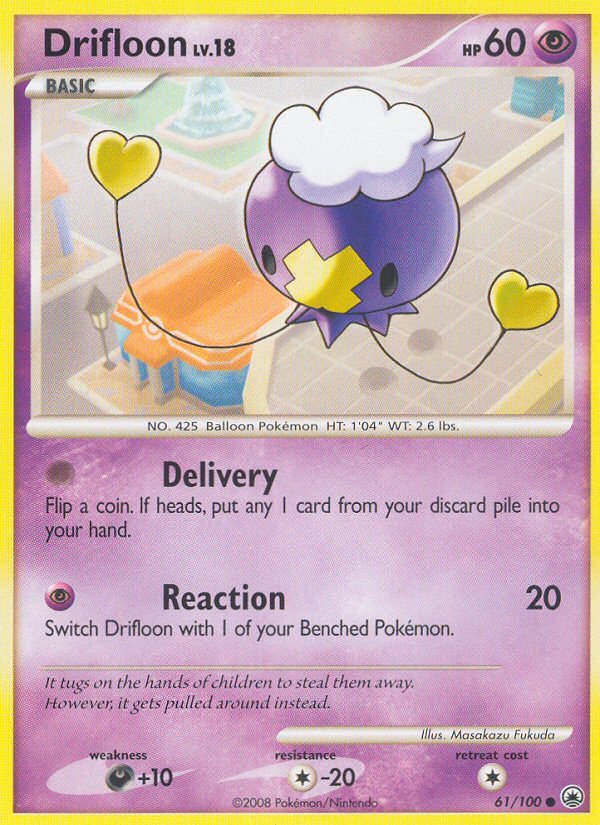 Drifloon (61/100) [Diamond & Pearl: Majestic Dawn] | Cracking-Singles