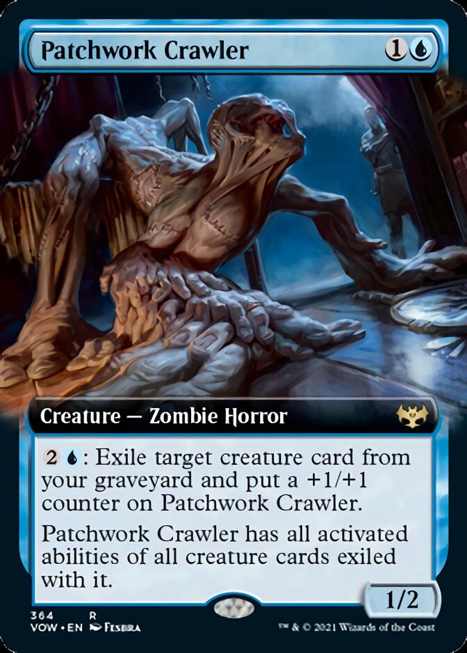 Patchwork Crawler (Extended) [Innistrad: Crimson Vow] | Cracking-Singles