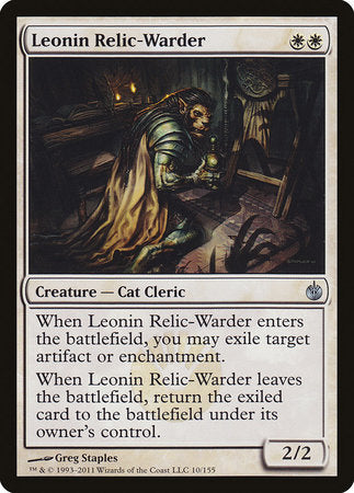 Leonin Relic-Warder [Mirrodin Besieged] | Cracking-Singles