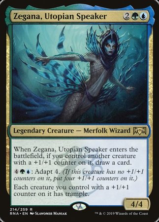 Zegana, Utopian Speaker [Ravnica Allegiance] | Cracking-Singles