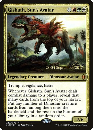 Gishath, Sun's Avatar [Ixalan Promos] | Cracking-Singles