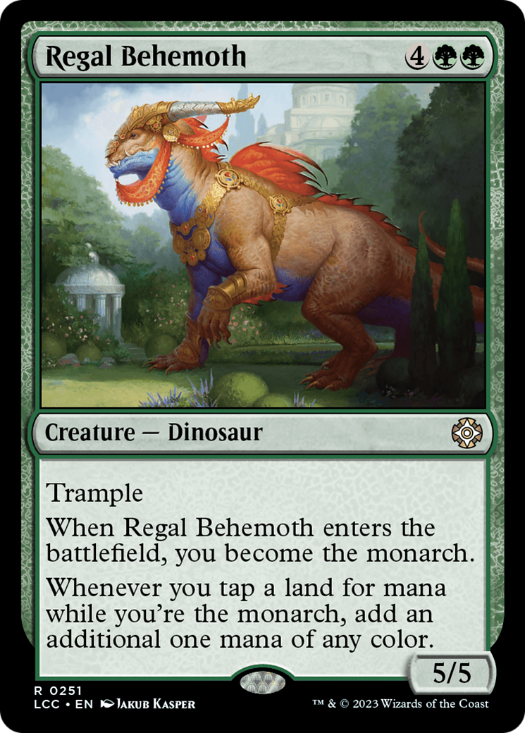 Regal Behemoth [The Lost Caverns of Ixalan Commander] | Cracking-Singles