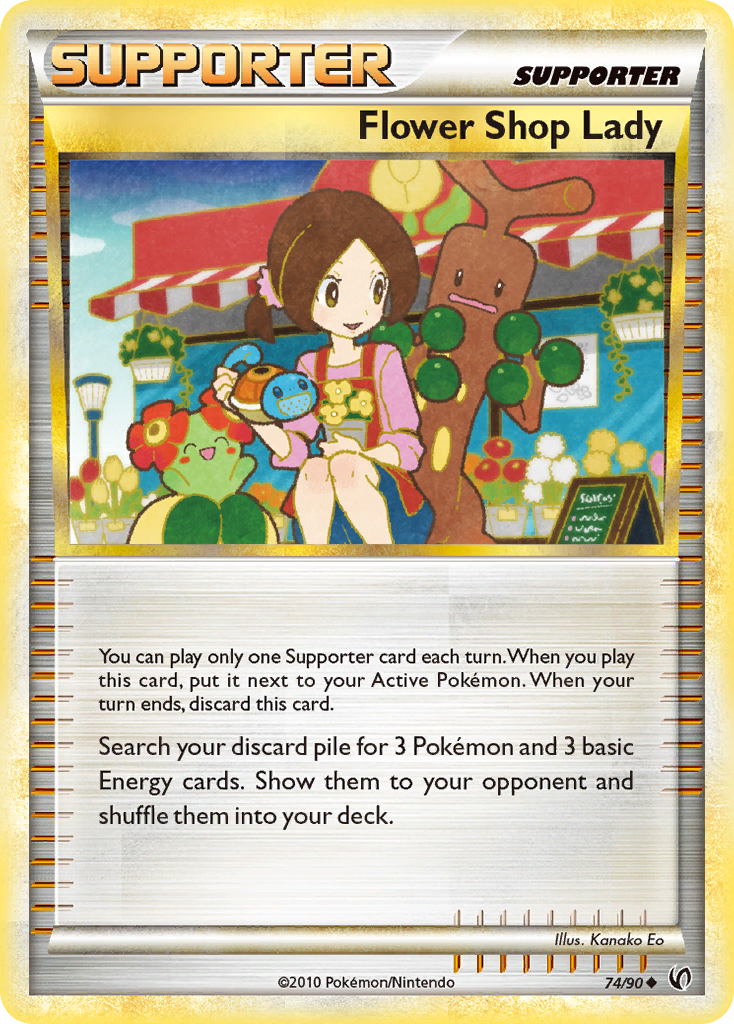 Flower Shop Lady (74/90) [HeartGold & SoulSilver: Undaunted] | Cracking-Singles