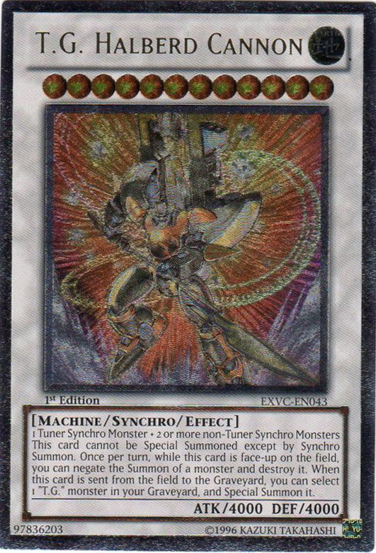 T.G. Halberd Cannon [EXVC-EN043] Ultimate Rare | Cracking-Singles