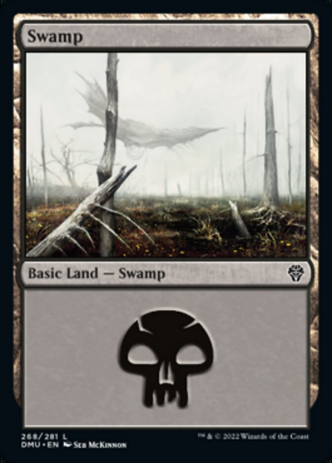 Swamp (268) [Dominaria United] | Cracking-Singles